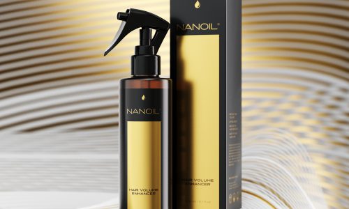 nanoil sprej pre väčší objem vlasov