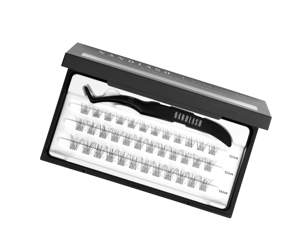 nanolash predlepené trsy rias na domáce predlžovanie rias