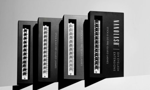 nanolash Umelé klastrové mihalnice Pre-Glued